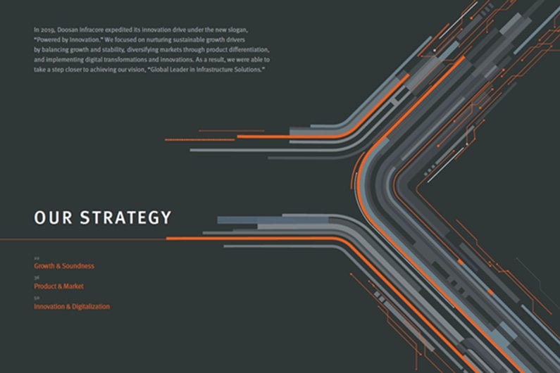 DOOSAN INFRACORE INTEGRATED REPORT RECEIVES FIRST GRAND PRIZE AT THE US ARC AWARDS